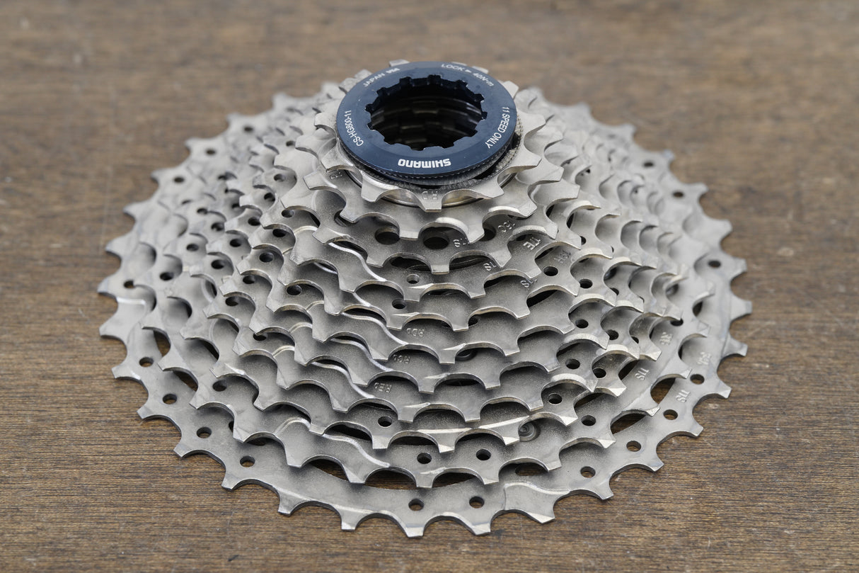 11-34T Shimano Ultegra CS-HG800-11 11 Speed Cassette 336g