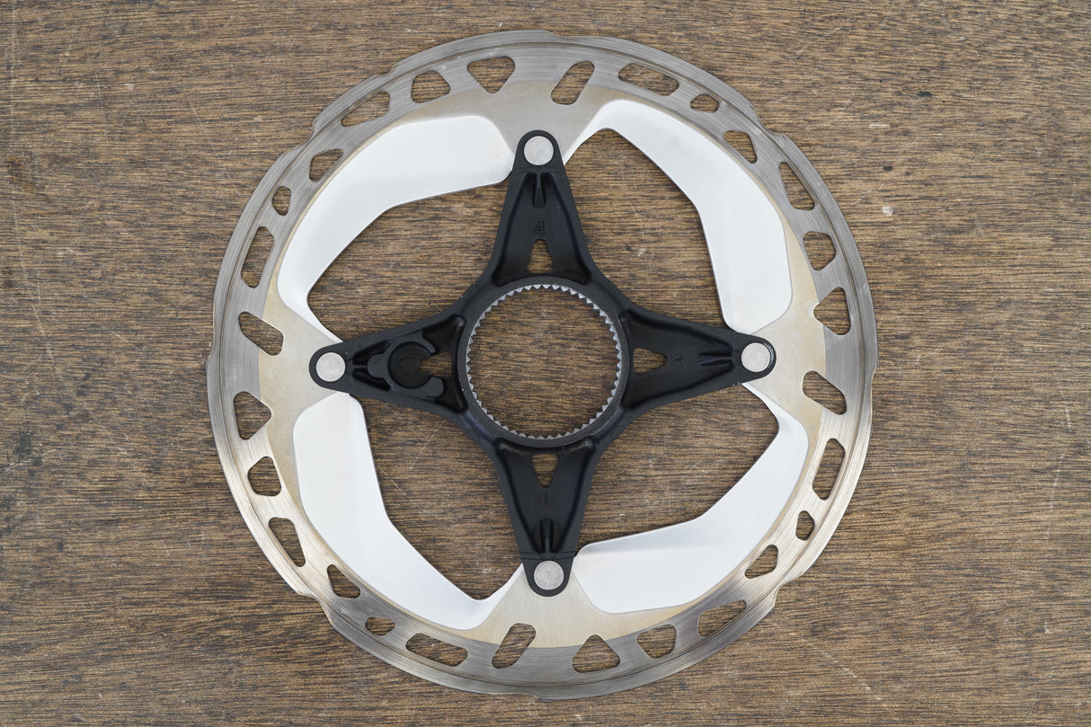 (1) 160mm Shimano Deore XT RT-MT800-S Center Lock Disc Brake Rotor Road MTB CX