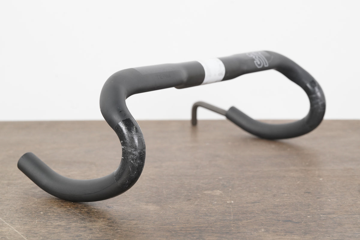 40cm 3T Ergonova Team Stealth Carbon Compact Road Handlebar 31.8mm