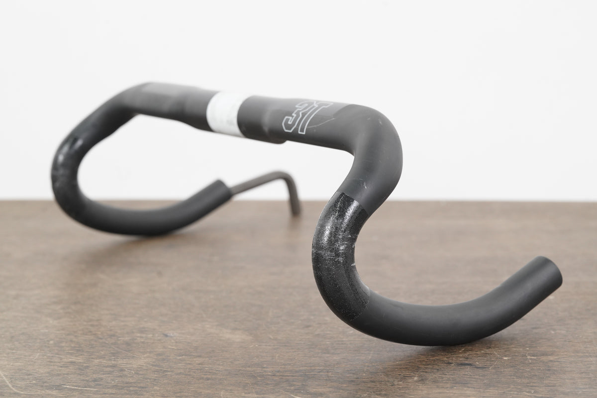 40cm 3T Ergonova Team Stealth Carbon Compact Road Handlebar 31.8mm