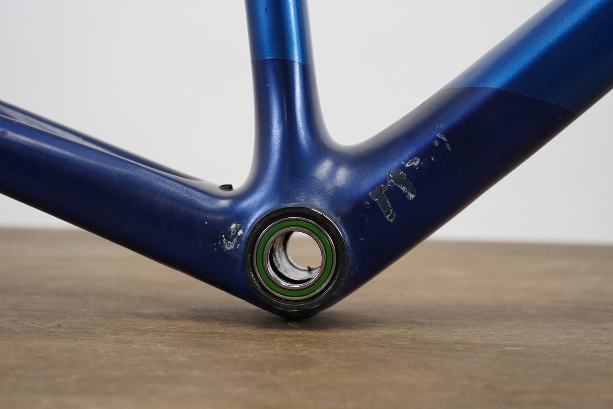 54cm Trek Madone Carbon Rim Brake Road Frameset (Custom paint + Repaired)