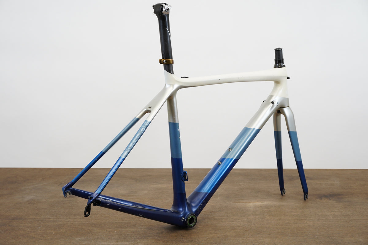 54cm Trek Madone Carbon Rim Brake Road Frameset (Custom paint + Repaired)