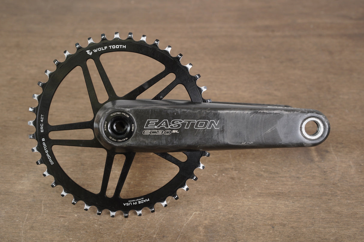 175mm 42T 1x Easton EC90 SL Carbon Road CX Gravel Crankset