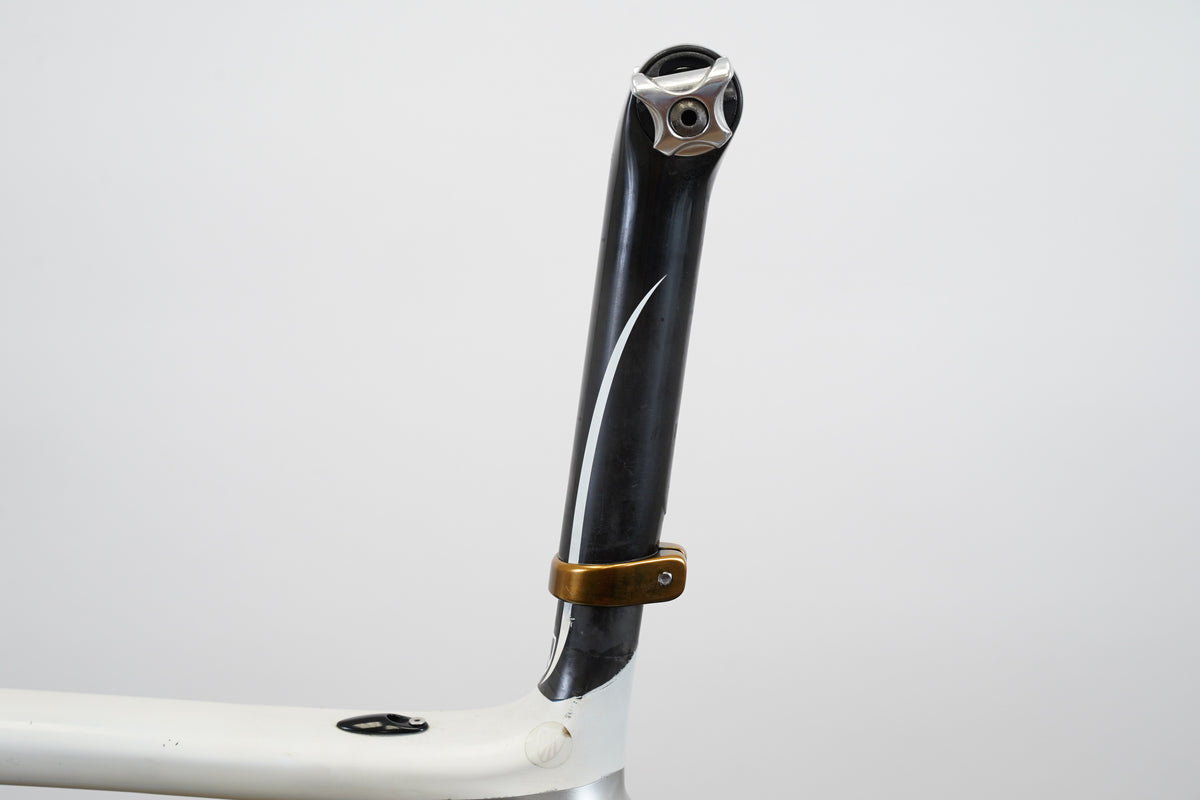 54cm Trek Madone Carbon Rim Brake Road Frameset (Custom paint + Repaired)