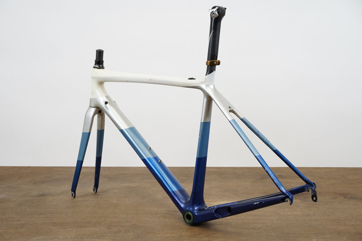 54cm Trek Madone Carbon Rim Brake Road Frameset (Custom paint + Repaired)