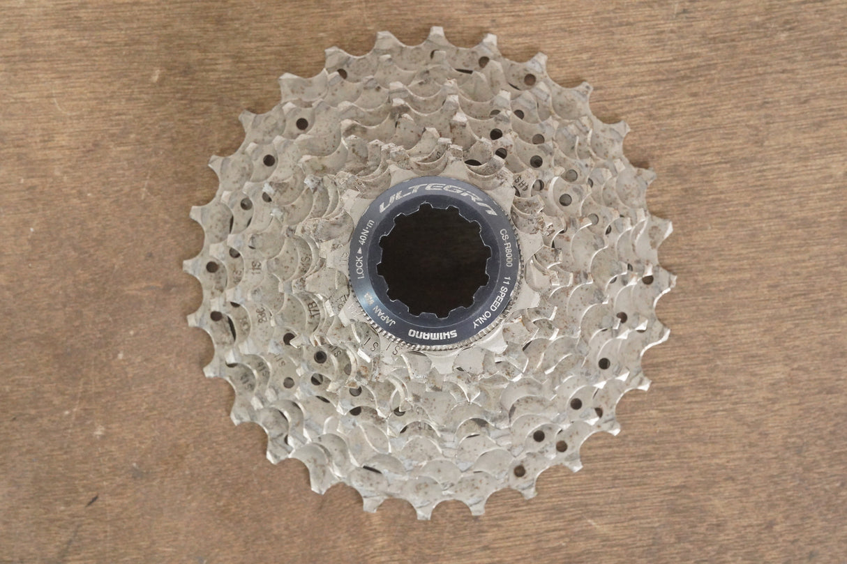 11-28T Shimano Ultegra CS-R8000 11 Speed Cassette 243g 8000