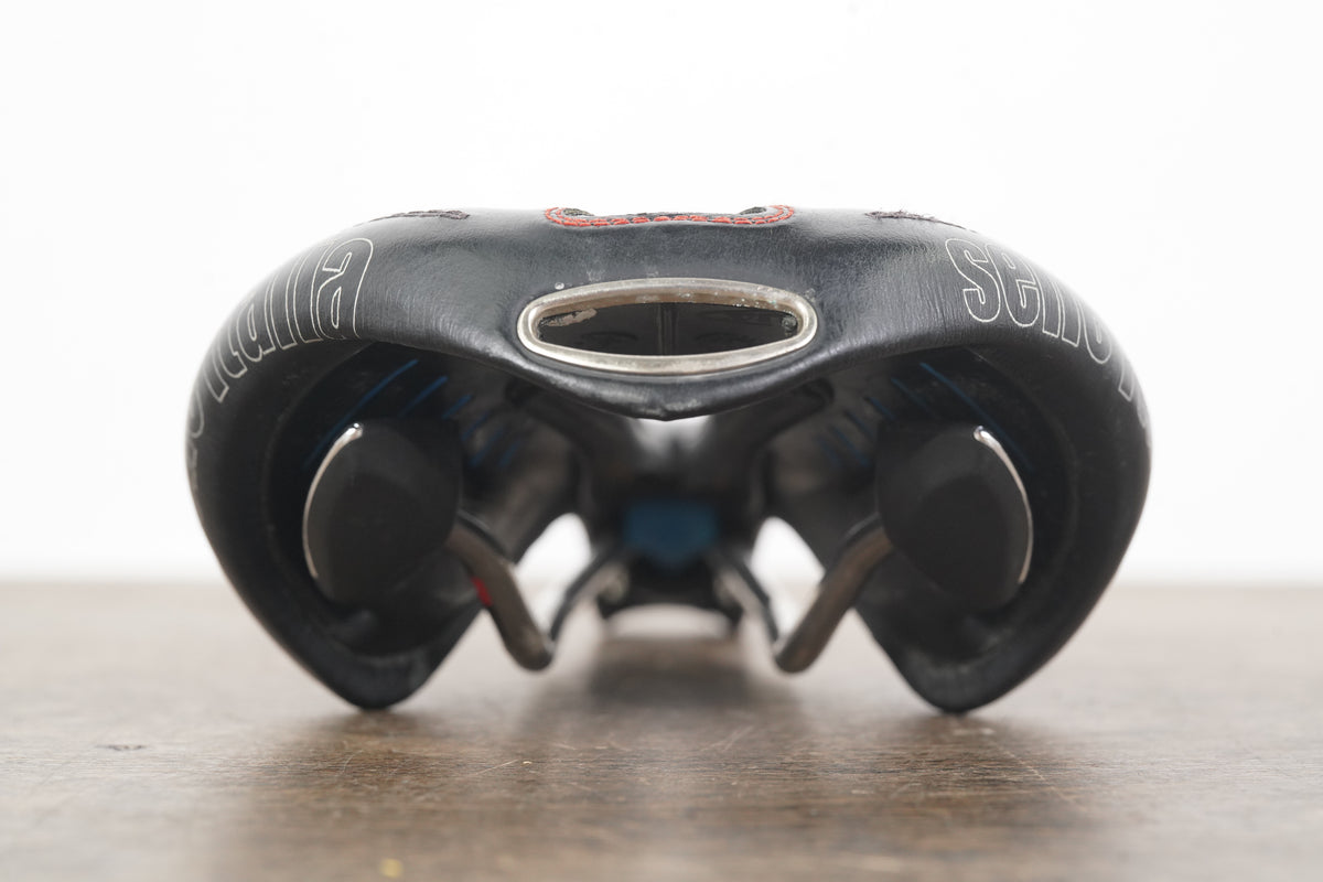 147mm Selle Italia Max Gel Flow Ti 316 Titanium Rail Road Saddle 321g