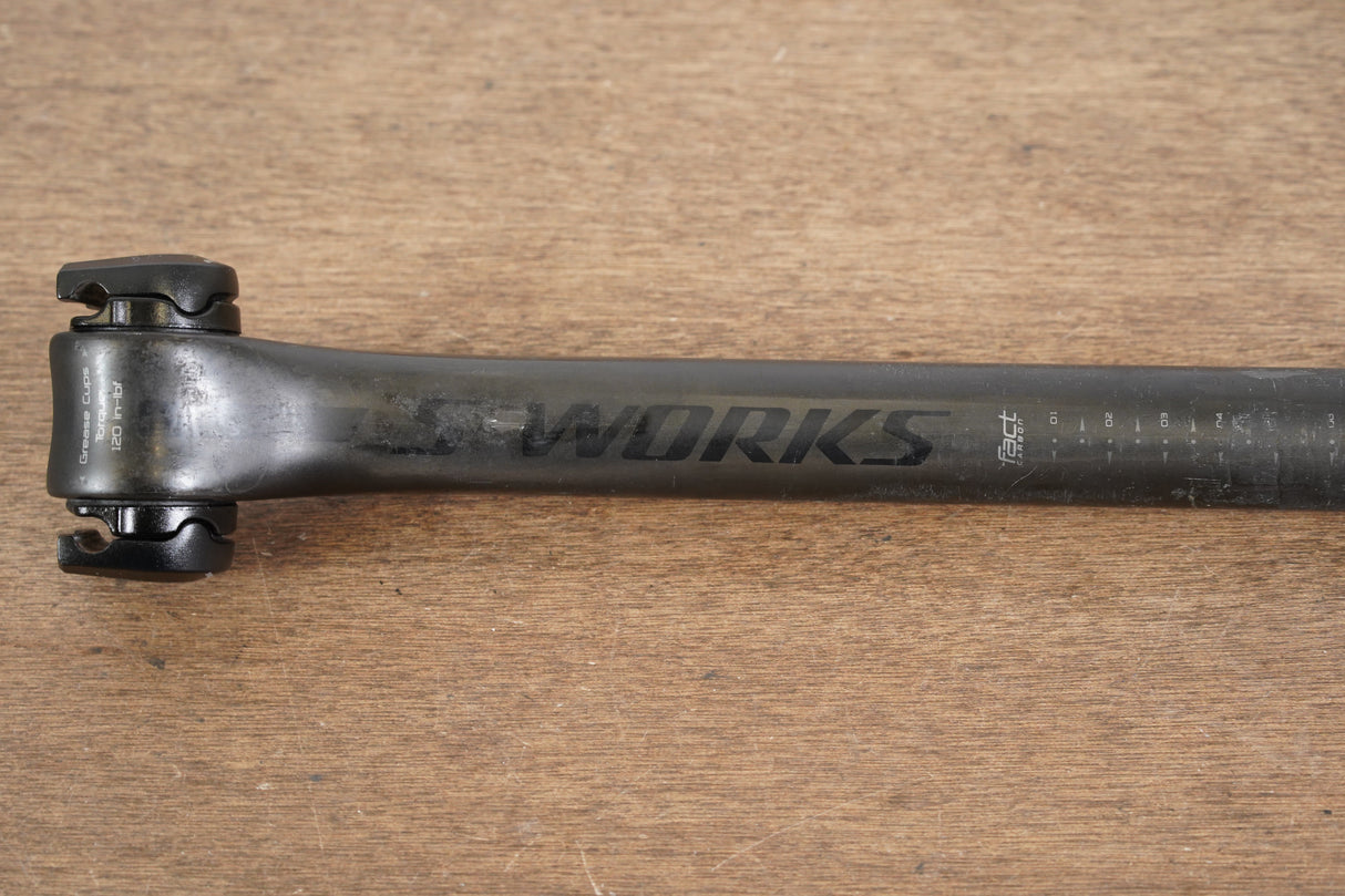 27.2mm Specialized S-WORKS Carbon Setback Road Seatpost 208g