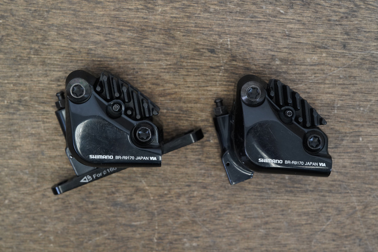 Shimano Dura-Ace BR-R9170 Hydraulic Flat Mount Disc Brake Calipers 9170