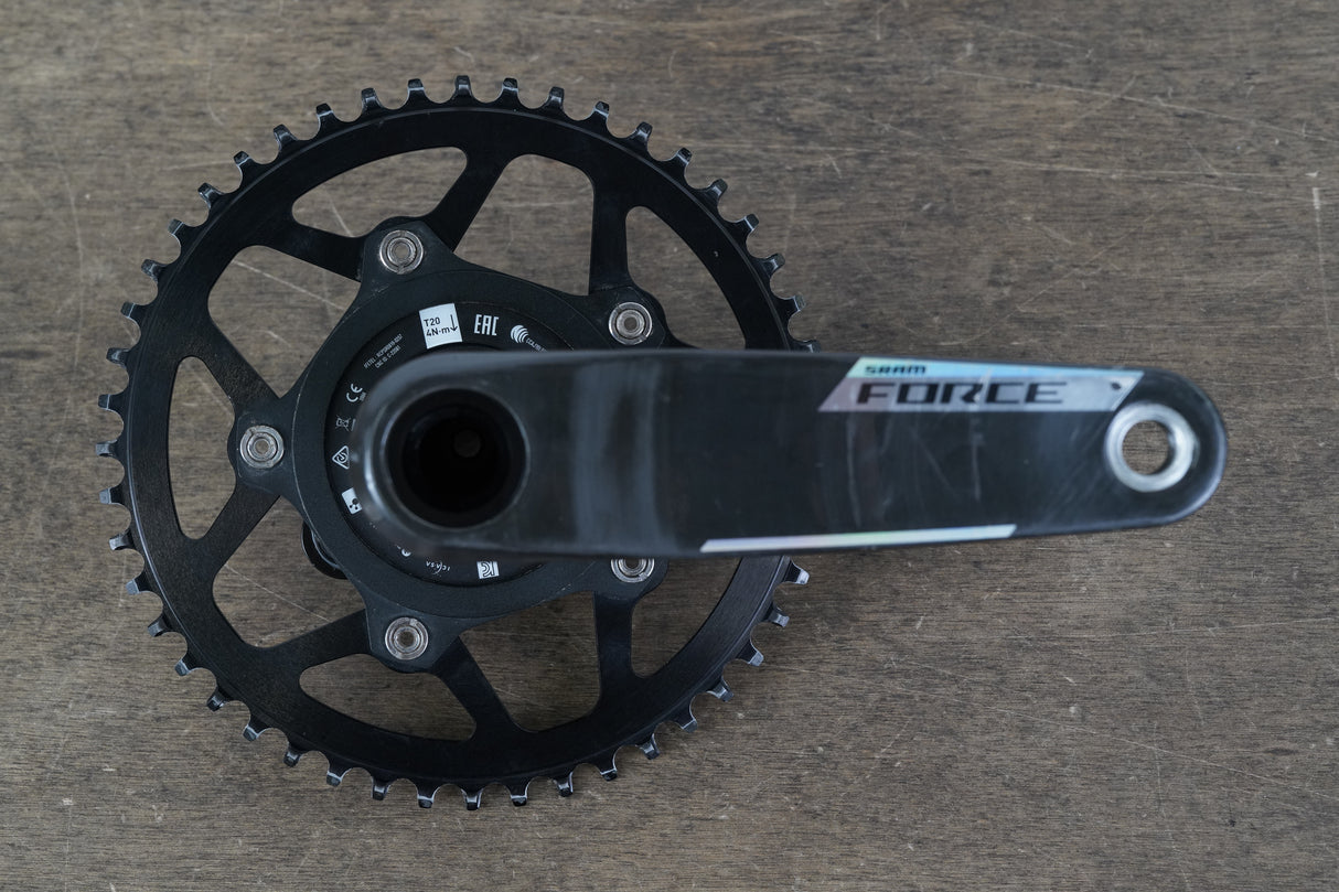 160mm 48T DUB SRAM Force AXS E1 1x12 Speed Quarq DZero Power Crankset 668g