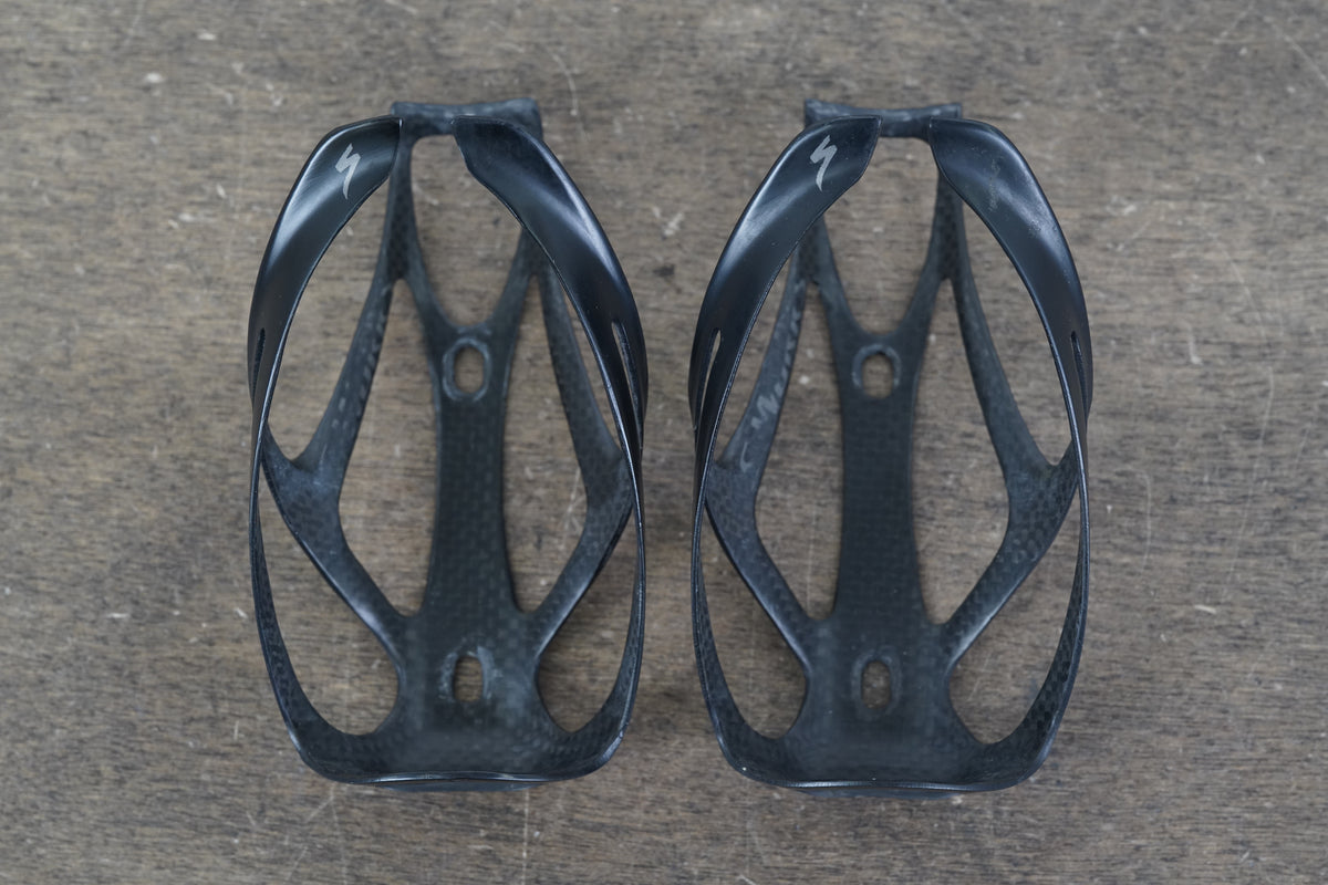 (2) Specialized S-WORKS Rib Cage III Carbon Water Bottle Cages 43g