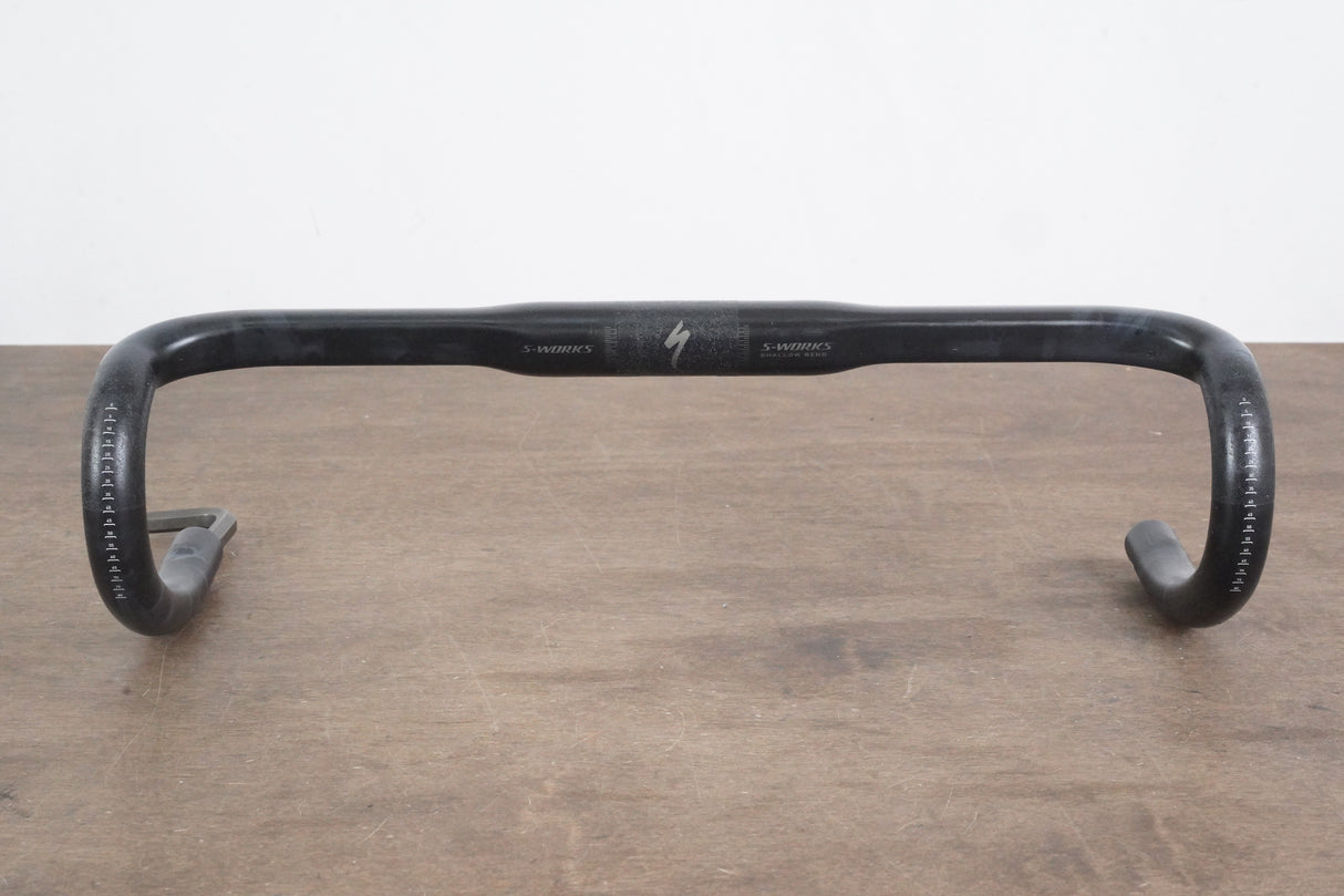 44cm Specialized S-WORKS Shallow Bend Carbon Compact Road Handlebar 31.8mm