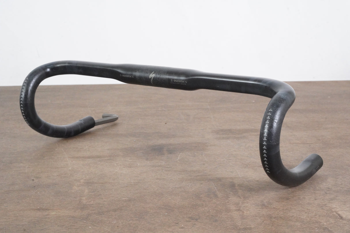 44cm Specialized S-WORKS Shallow Bend Carbon Compact Road Handlebar 31.8mm