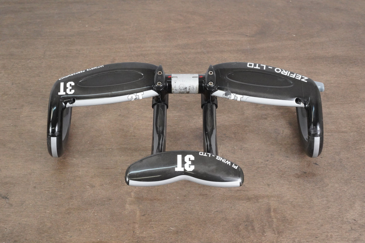 40cm 3T Zefiro LTD + PI Wing LTD Carbon Compact Road Triathlon TT Handlebar