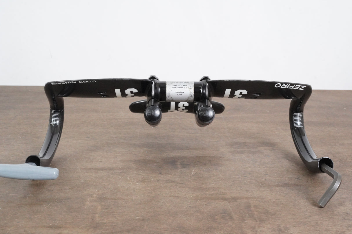 40cm 3T Zefiro LTD + PI Wing LTD Carbon Compact Road Triathlon TT Handlebar