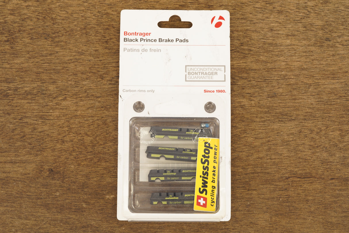 NEW Bontrager Black Prince Carbon Brake Pads Shimano/SRAM Road Bike (2 pairs)
