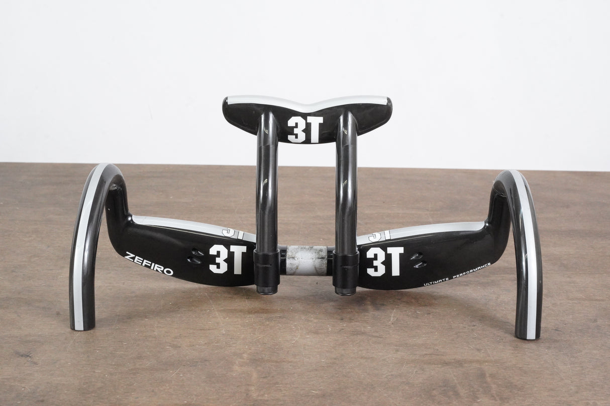 40cm 3T Zefiro LTD + PI Wing LTD Carbon Compact Road Triathlon TT Handlebar