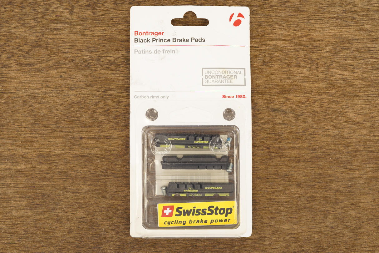 NEW Bontrager Black Prince Carbon Brake Pads Shimano/SRAM Road Bike (2 pairs)
