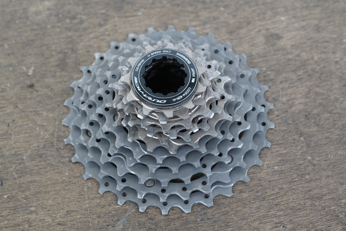 11-30T Shimano Dura-Ace CS-R9100 11 Speed Road Cassette 205g 9100