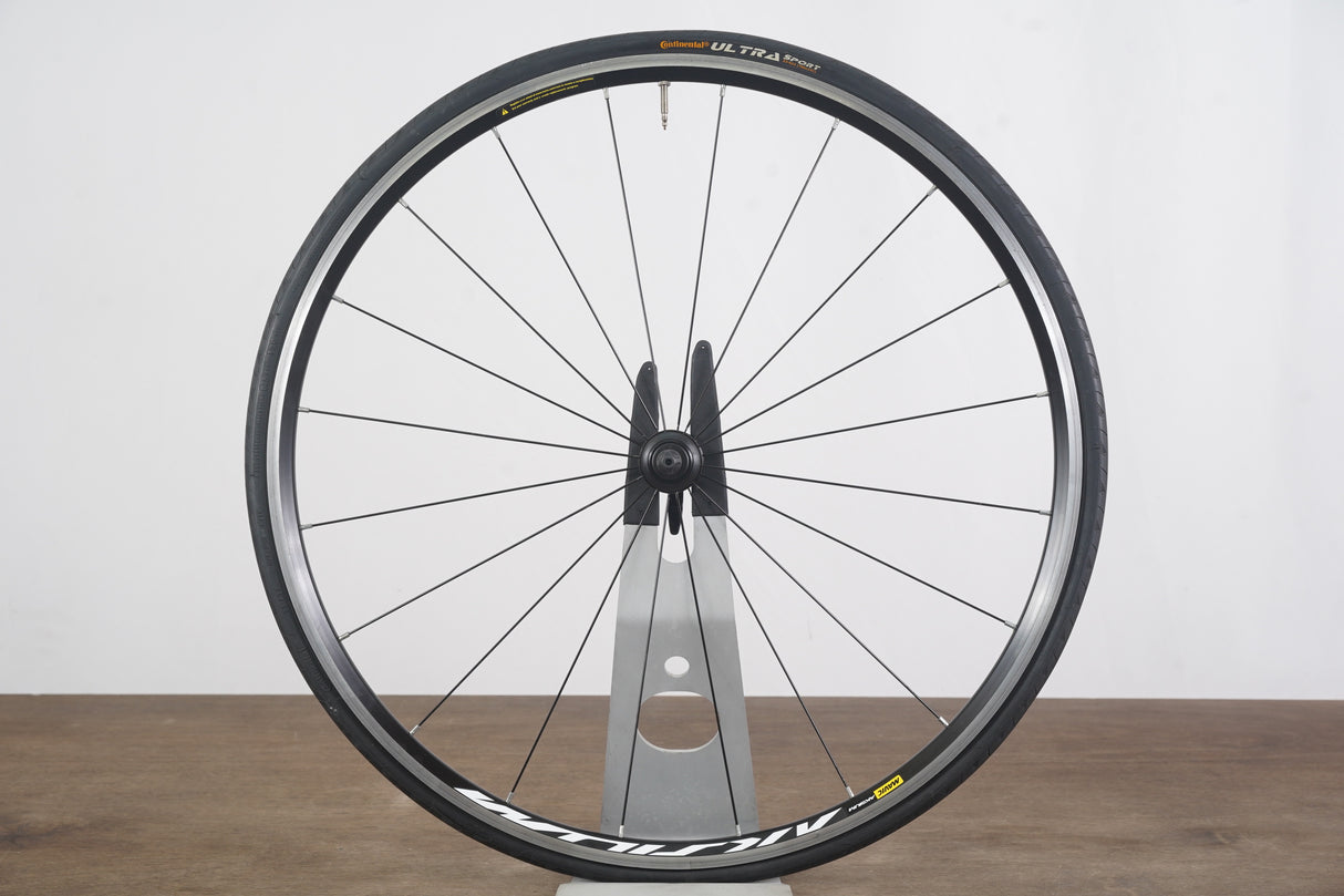 FRONT Mavic Aksium Alloy Rim Brake Clincher Wheel