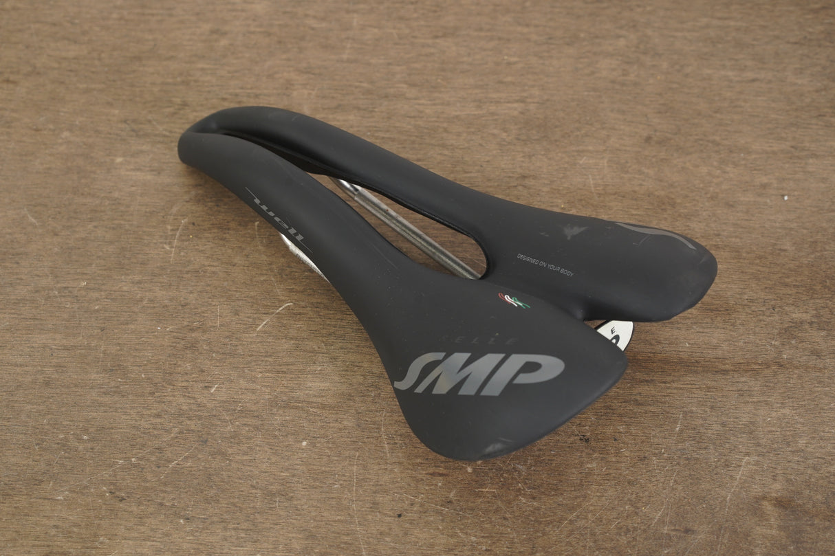 144mm Selle SMP Well Stainless Steel Rail Road Saddle