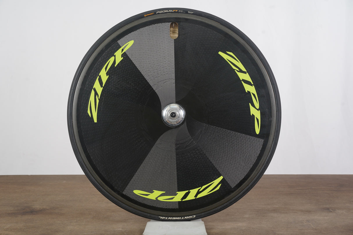 REAR Zipp Super-9 Carbon Tubular Rim Brake Disc Wheel Shimano/SRAM 11 Speed