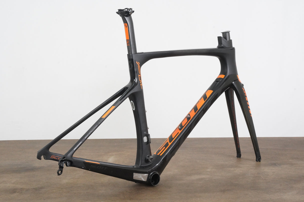 52cm Scott Foil Premium Carbon Aero Rim Brake Road Frameset