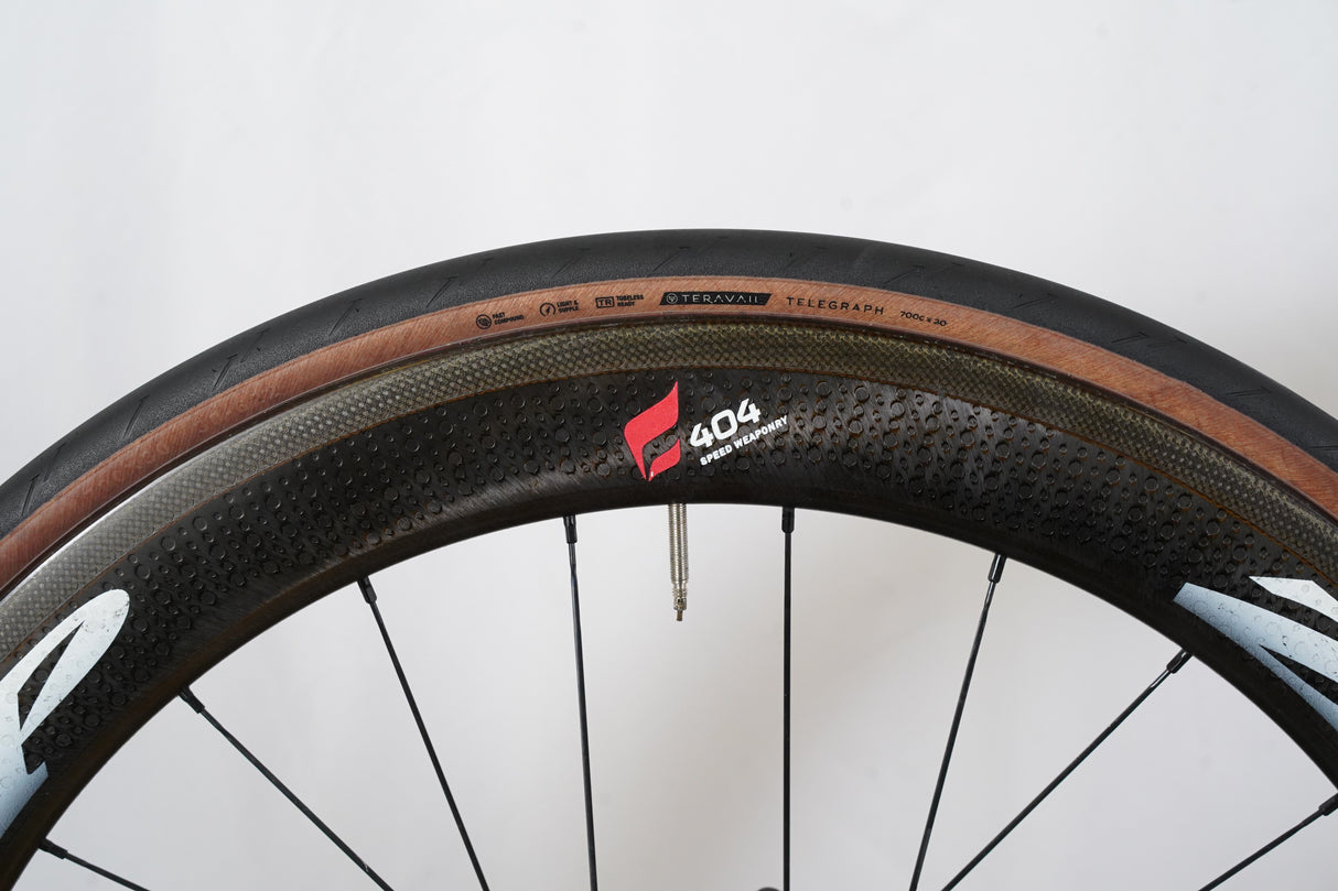 Zipp 404 Firestrike Carbon Clincher Rim Brake Wheelset Campagnolo 11 Speed