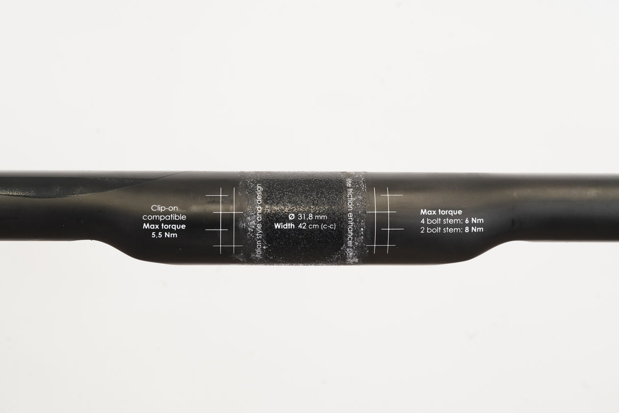 42cm 3T Ergonova Team Stealth Carbon Compact Road Handlebar 31.8mm