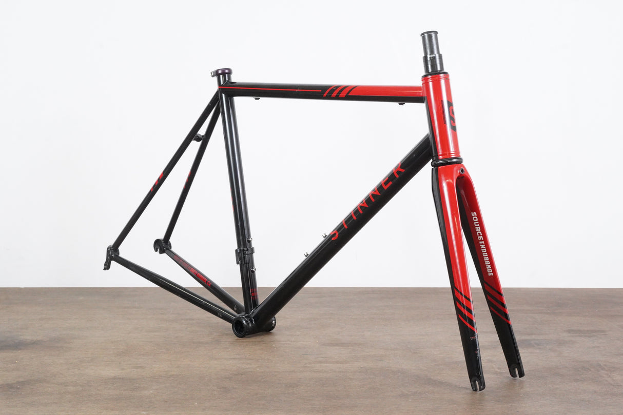 54cm Stinner Gibraltar eTap Titanium Rim Brake Road Frameset