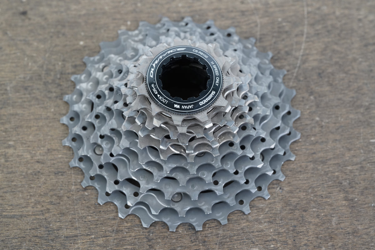 11-30T Shimano Dura-Ace CS-R9100 11 Speed Road Cassette 206g 9100