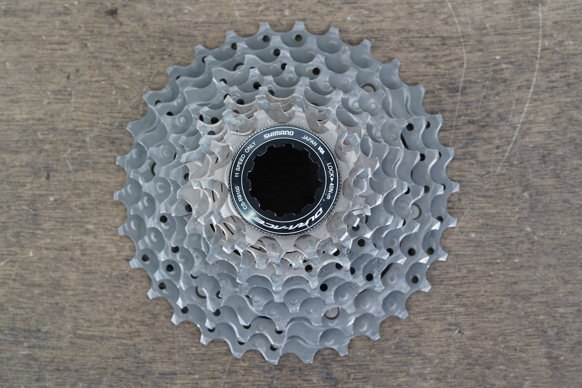 11-30T Shimano Dura-Ace CS-R9100 11 Speed Road Cassette 206g 9100