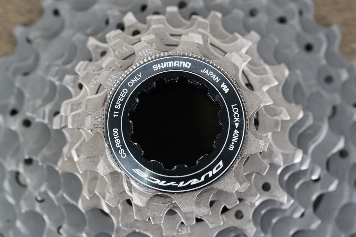 11-30T Shimano Dura-Ace CS-R9100 11 Speed Road Cassette 206g 9100