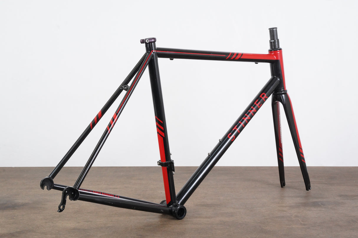 54cm Stinner Gibraltar eTap Titanium Rim Brake Road Frameset