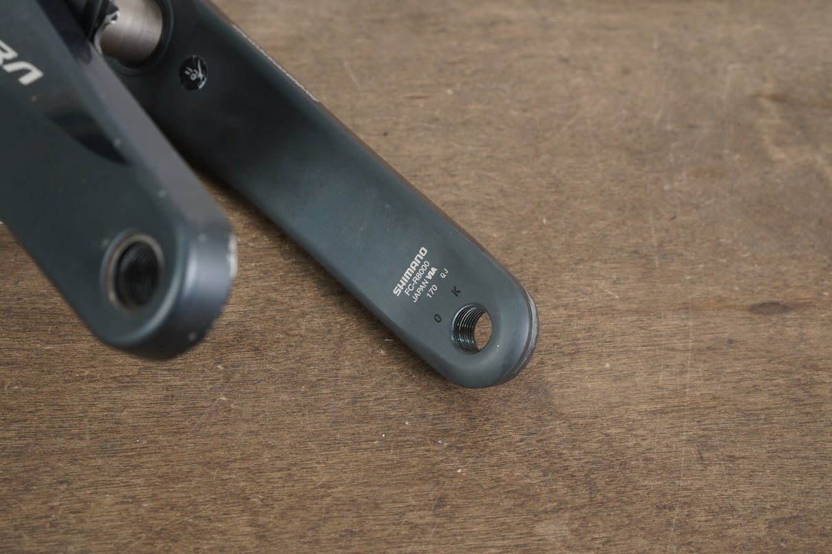 170mm 50/34T Shimano Ultegra FC-R8000 11 Speed Crankset 8000