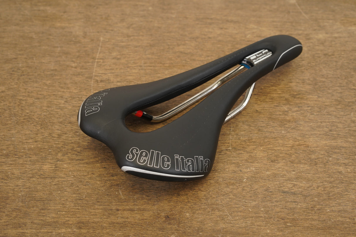 140mm Selle Italia SLR Superflow Titanium 316 Rail Road Saddle 186