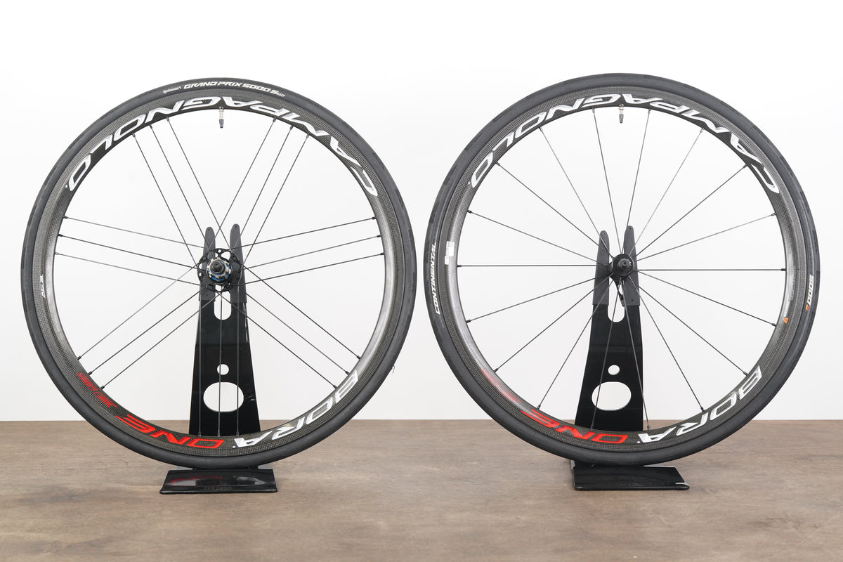 Campagnolo Bora One 35 Carbon Clincher Rim Brake Wheelset Campagnolo 11 Speed