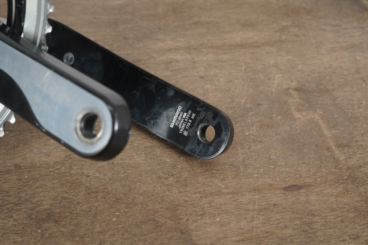 172.5mm 52/36T Shimano Dura-Ace FC-9000 11 Speed Crankset