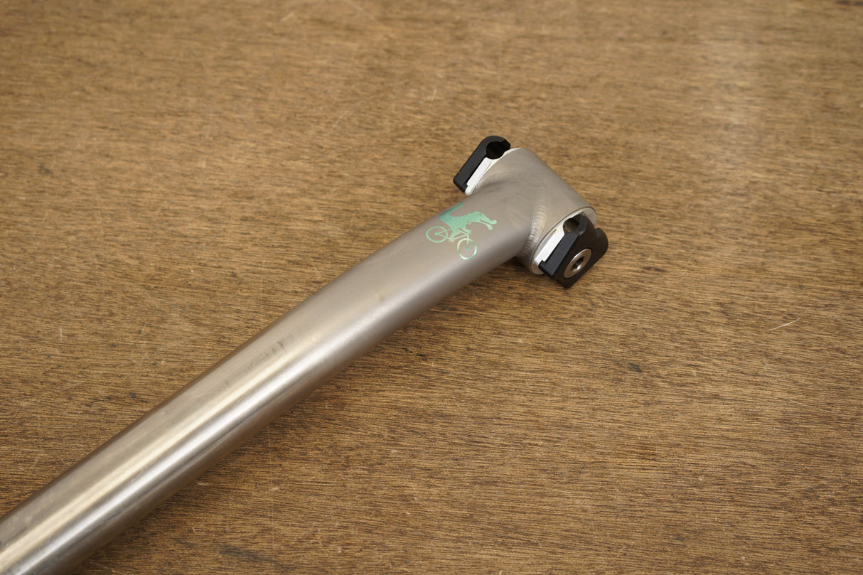 27.2mm Moots Titanium Setback Road Seatpost