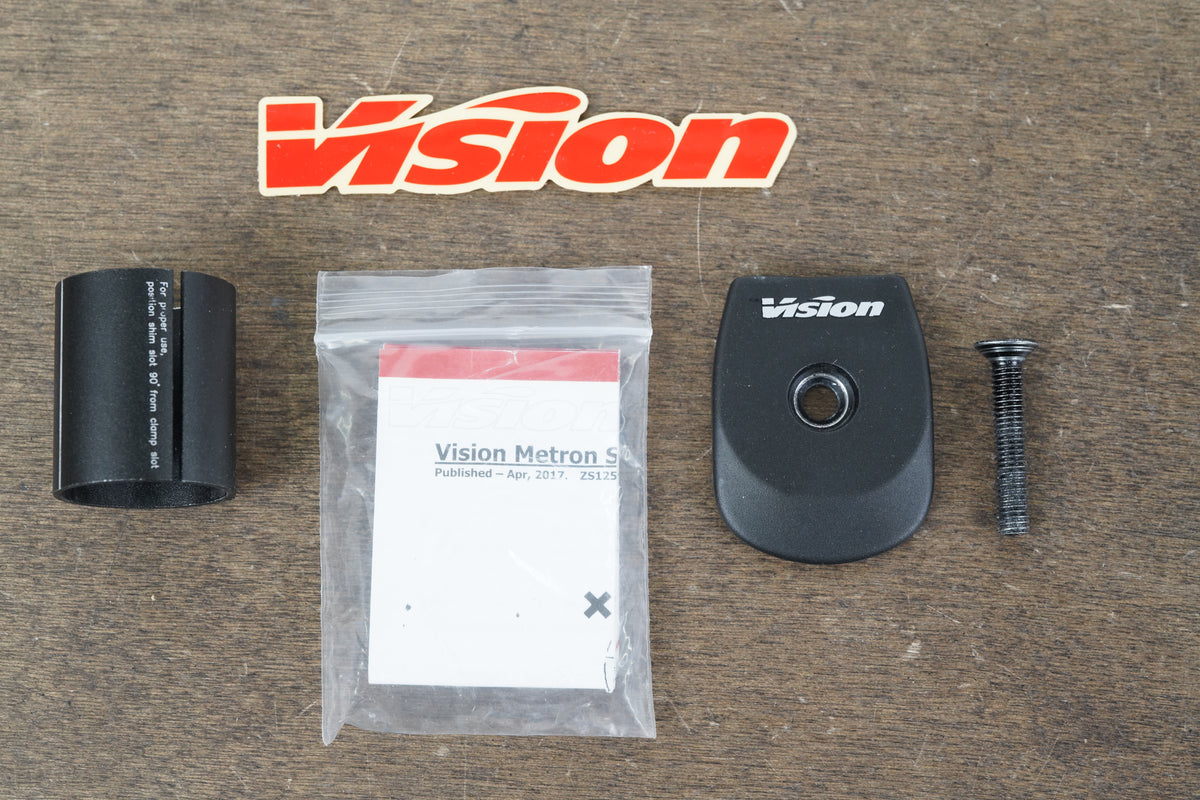 NEW TAKE-OFF Vision Metron 90mm -6 Degree Carbon Road Stem 166g 1 1/8" 31.8mm