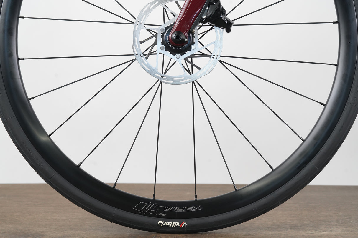 NEW 2025 56cm Cervelo Caledonia 5 Carmine Rival AXS Carbon Disc Road Bike
