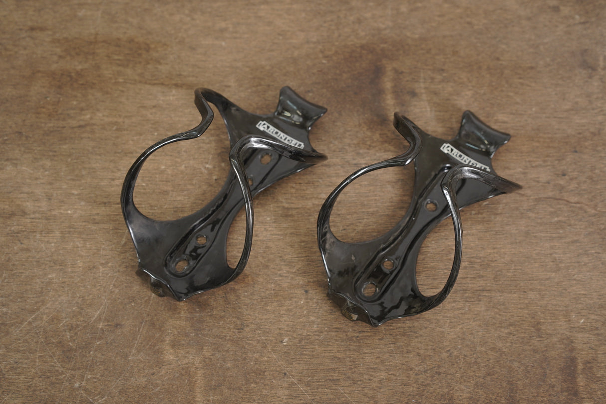 (2) Arundel Mandible Carbon Water Bottle Cages 52g