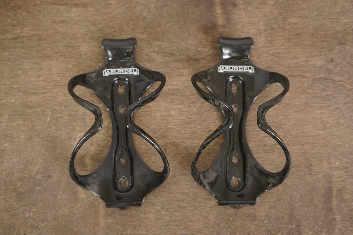 (2) Arundel Mandible Carbon Water Bottle Cages 52g