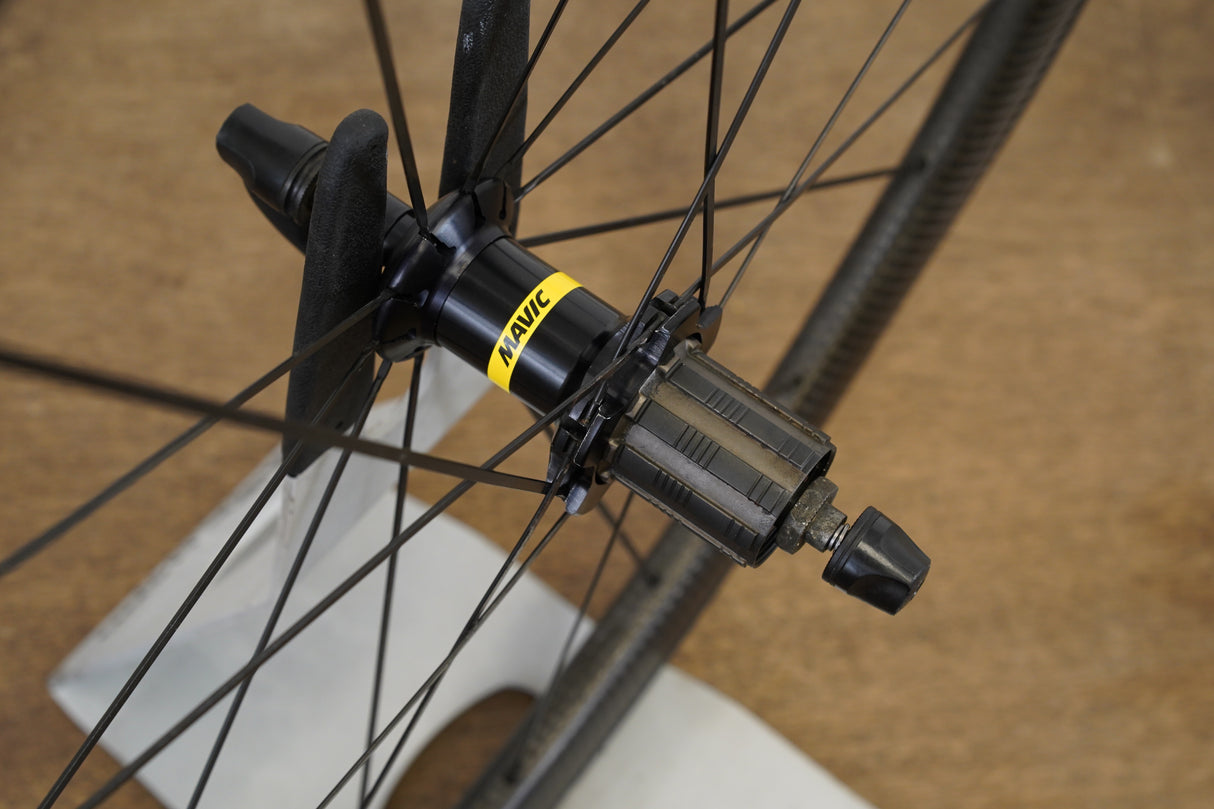 Mavic Cosmic Pro Carbon UST Tubeless Clincher Rim Brake Wheelset 11 Speed