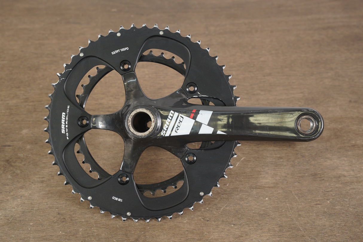172.5mm 53/39T GXP SRAM Red Carbon Road Crankset