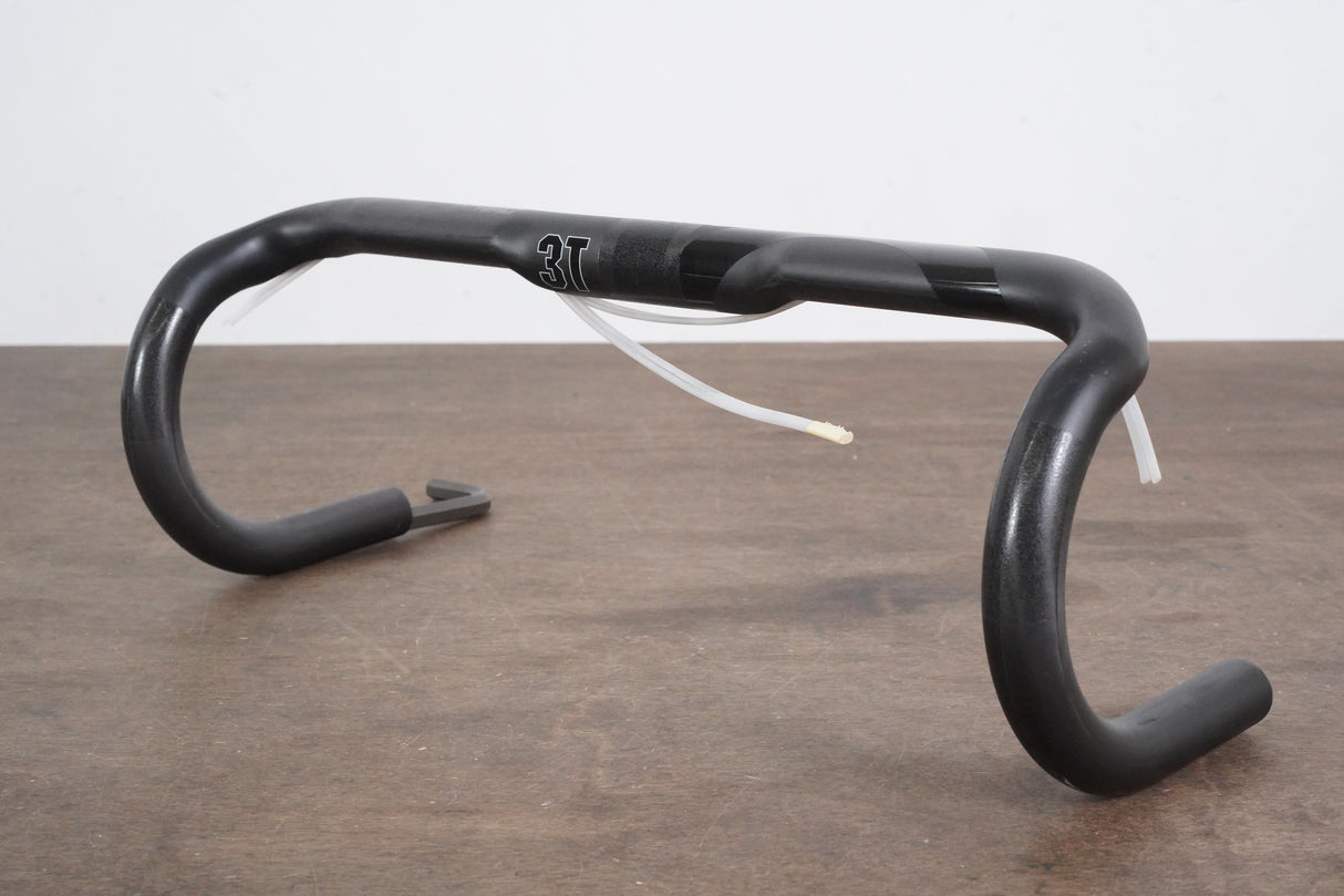 42cm 3T Tornova Team Stealth Carbon Traditional Bend Road Handlebar 31.8mm