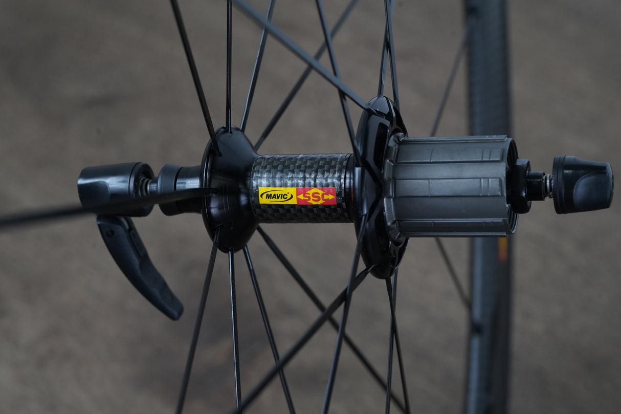 Mavic Cosmic Carbone 40 Carbon Clincher Rim Brake Wheelset 11 Speed