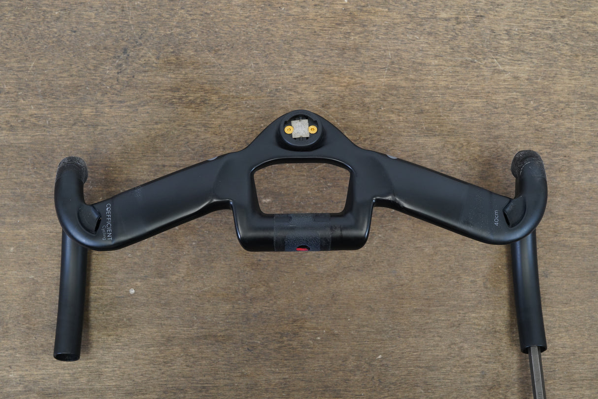 40cm Coefficient RR Compact Carbon Aero Road Handlebar + Mount 31.8mm