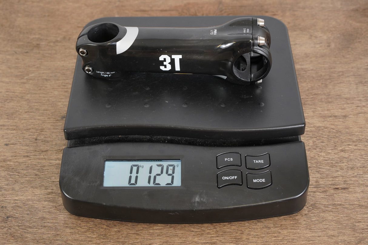 3T ARX LTD 130mm ±6 Degree Carbon Road Stem 129g 1 1/8" 31.8mm