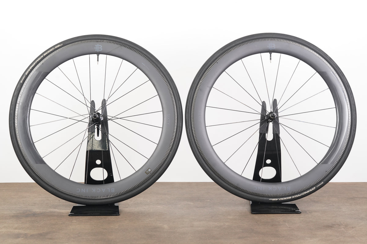 Black Inc. Sixty 60 Carbon Tubeless Clincher Rim Brake Wheelset 11 Speed